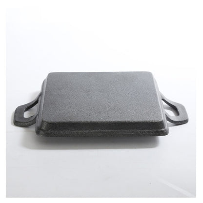 Square Cast Iron Grill Pan 14cm by HitMyNeed