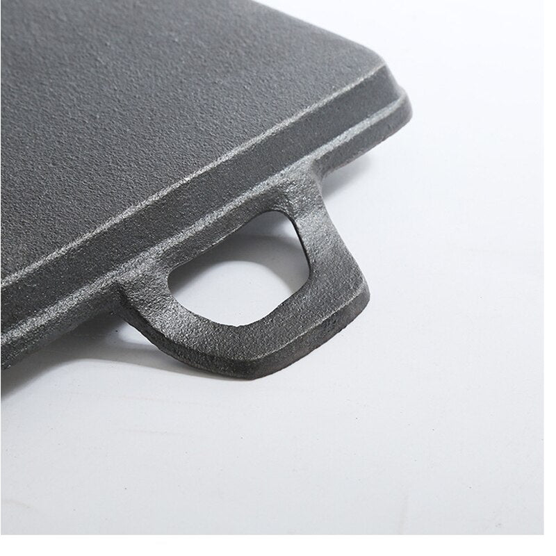 Square Cast Iron Grill Pan 14cm by HitMyNeed