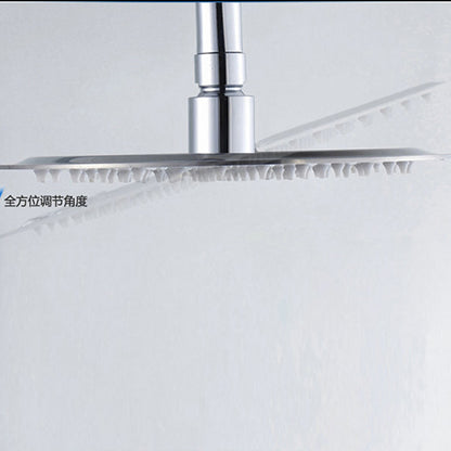Square Rainfall Shower Head 12" Brass, 196 Nozzles by HitMyNeed