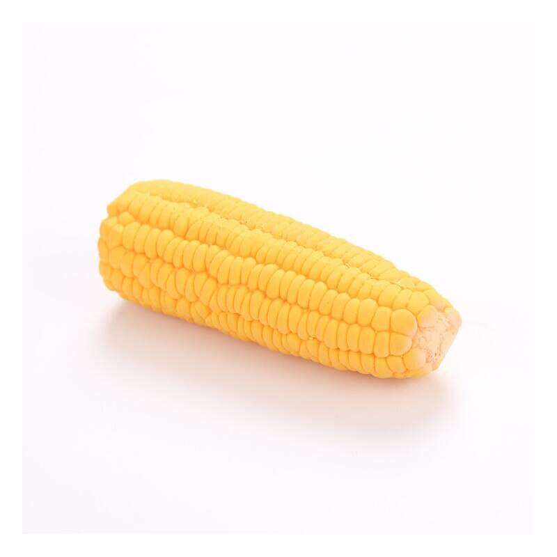 Squeaky Natural Latex Corn Dog Toy for Dogs by HitMyNeed