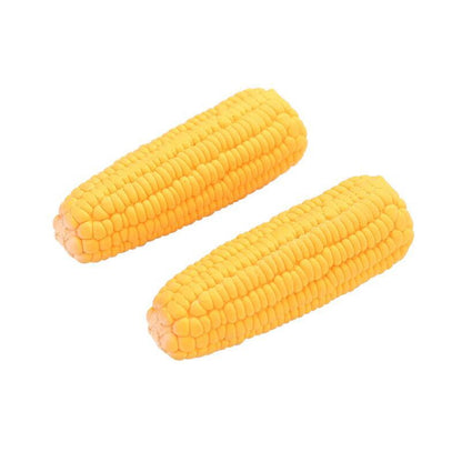 Squeaky Natural Latex Corn Dog Toy for Dogs by HitMyNeed
