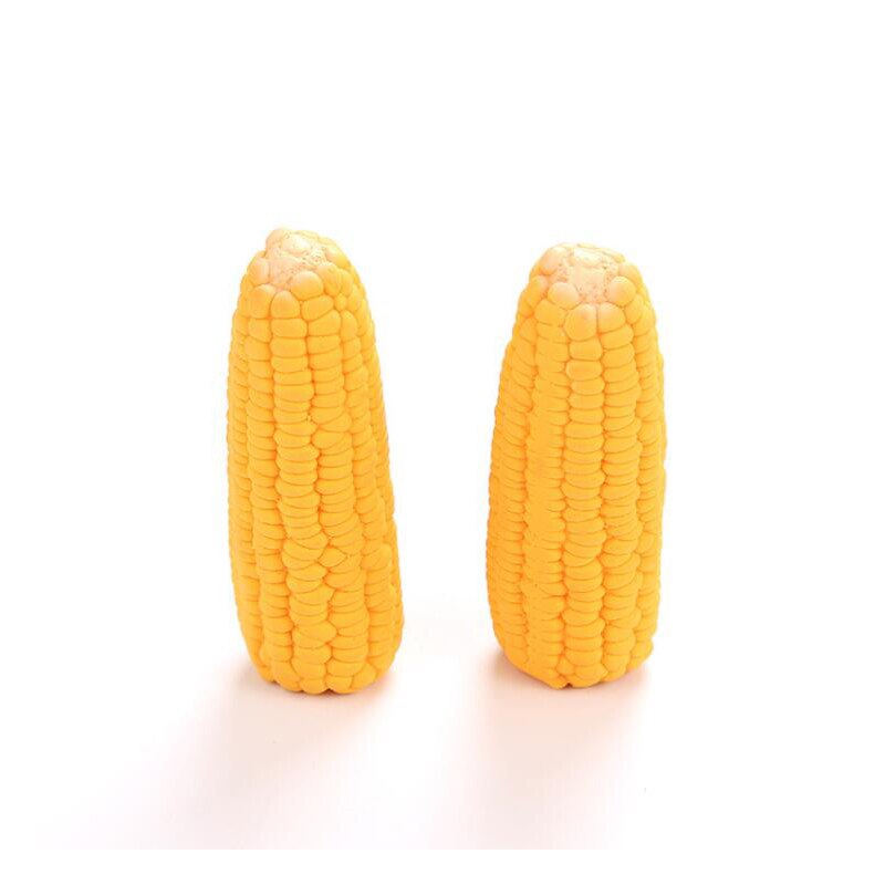 Squeaky Natural Latex Corn Dog Toy for Dogs by HitMyNeed
