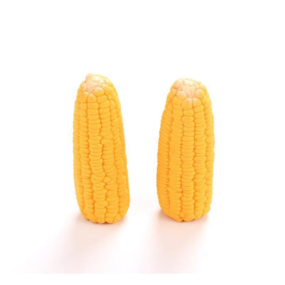 Squeaky Natural Latex Corn Dog Toy for Dogs by HitMyNeed