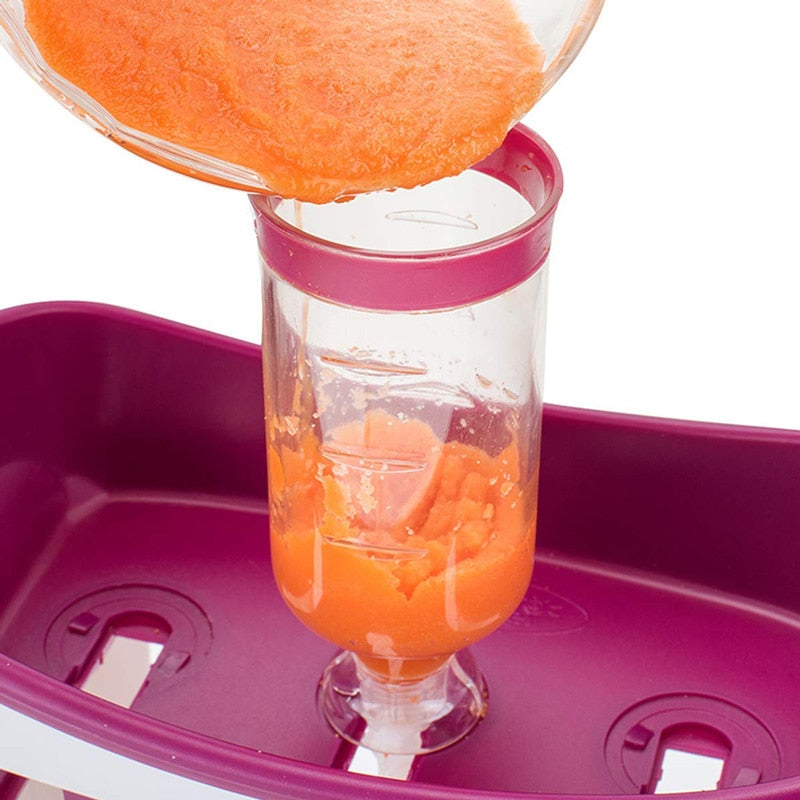 Squeeze Station Fresh Juice & Pouch Filling System by HitMyNeed