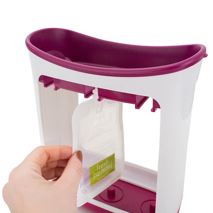 Squeeze Station Fresh Juice & Pouch Filling System by HitMyNeed