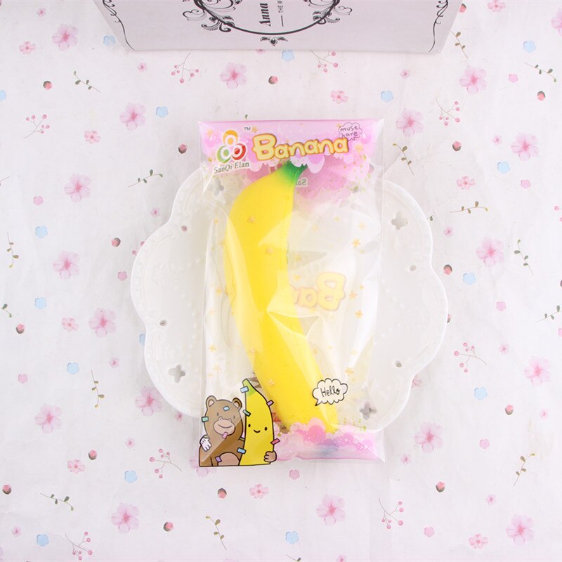 Squishy Banana Anti-Stress Fidget Toy 18cm by HitMyNeed