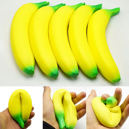 Squishy Banana Fidget Toy for Stress Relief by HitMyNeed