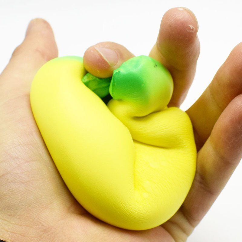 Squishy Banana Fidget Toy for Stress Relief by HitMyNeed