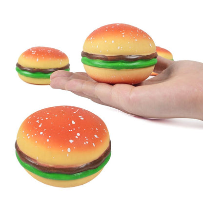 Squishy Burger Stress Relief Squeeze Toy by HitMyNeed
