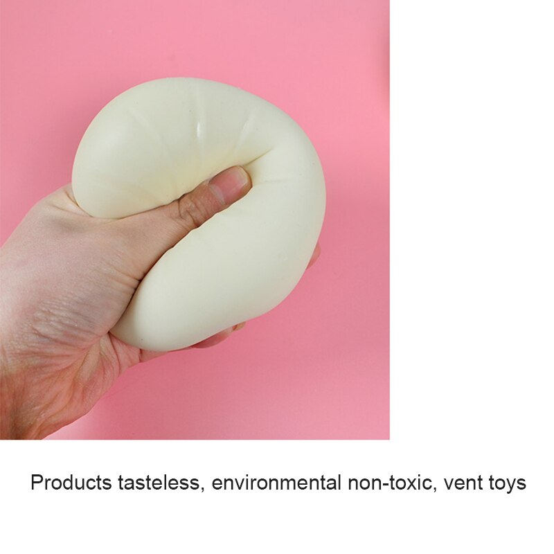 Squishy Dumpling Stress Ball with Steamer Case by HitMyNeed