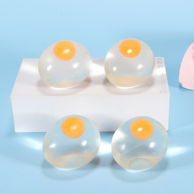 Squishy Egg Splat Ball Stress Relief Toy by HitMyNeed