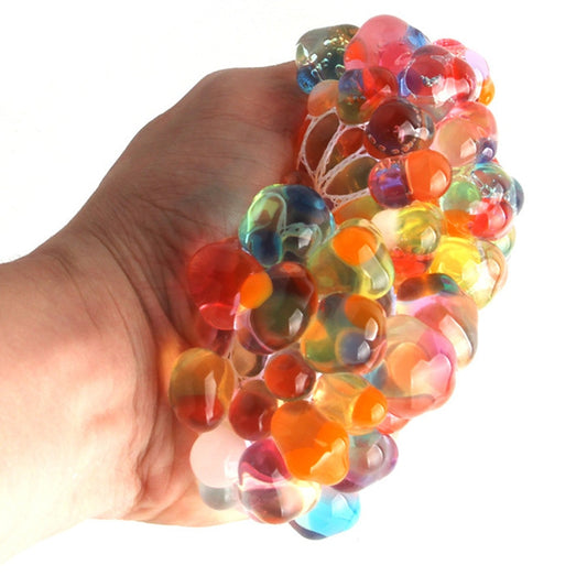 Squishy Mesh Stress Ball with LED Lights by HitMyNeed