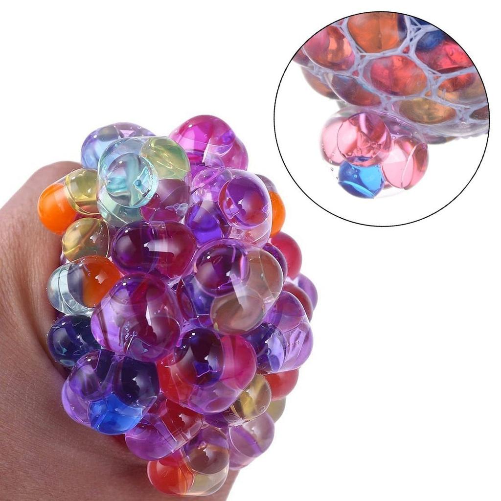 Squishy Mesh Stress Ball with LED Lights by HitMyNeed