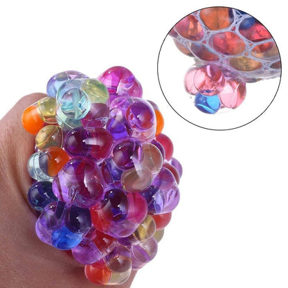 Squishy Mesh Stress Ball with LED Lights by HitMyNeed