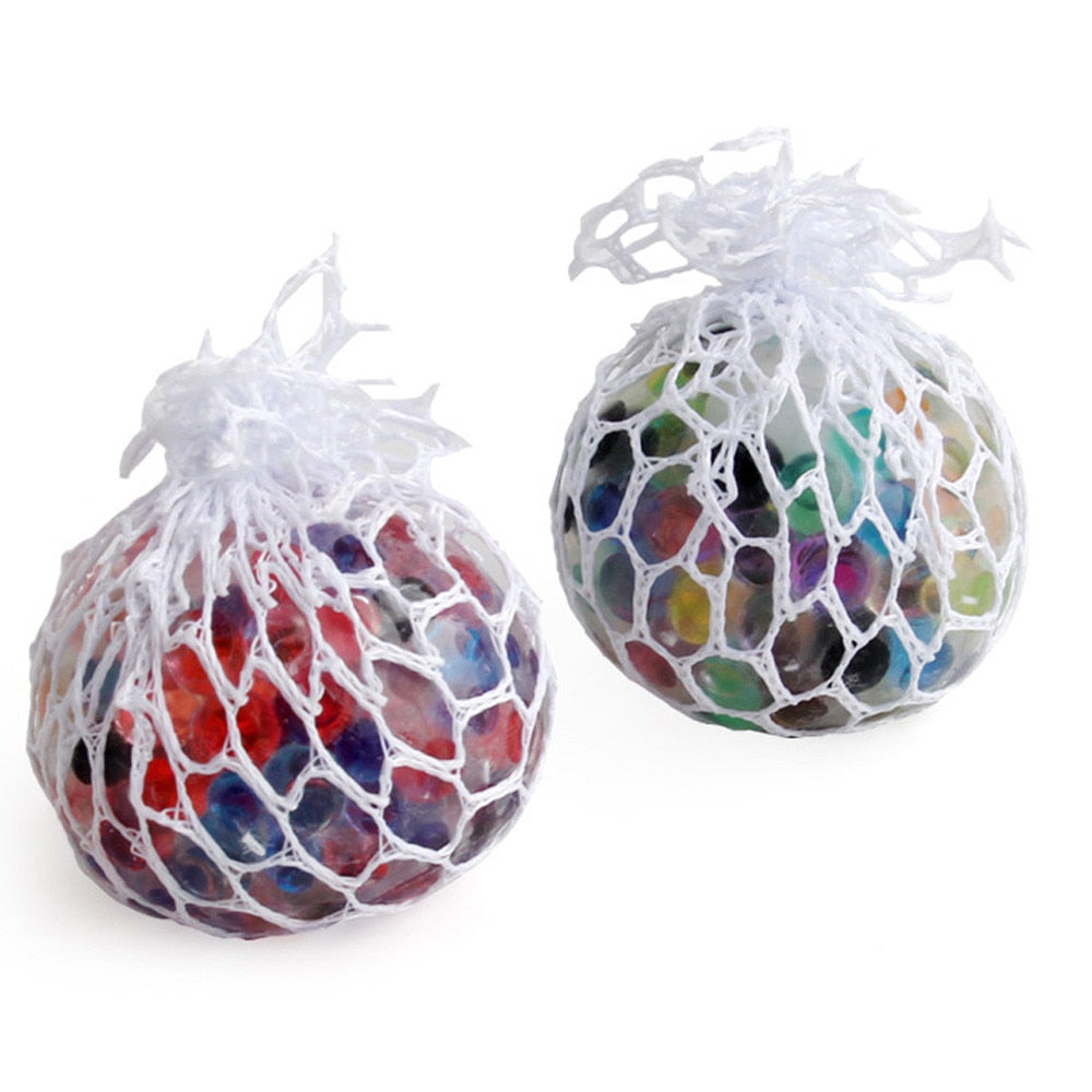 Squishy Mesh Stress Ball with LED Lights by HitMyNeed