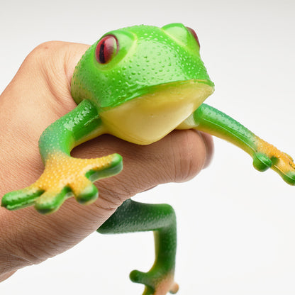 Squishy Rubber Fake Frog Stress Toy 15cm by HitMyNeed