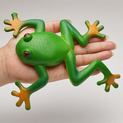 Squishy Rubber Fake Frog Stress Toy 15cm by HitMyNeed
