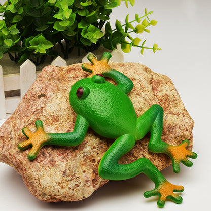 Squishy Rubber Fake Frog Stress Toy 15cm by HitMyNeed