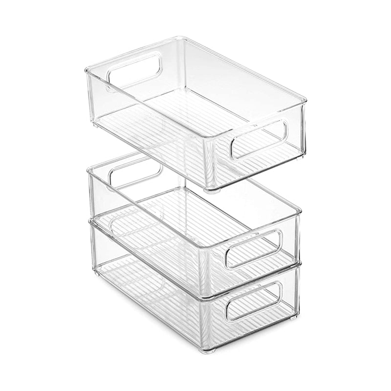 Stackable Refrigerator Organizers, 6-Piece Set by HitMyNeed