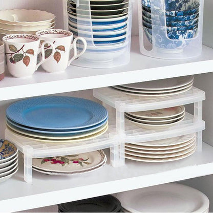 Stackable Shelf Home Organizer Rack by HitMyNeed
