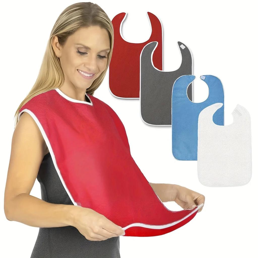 Stain Resistant Adult Bibs for Seniors and Adults by HitMyNeed