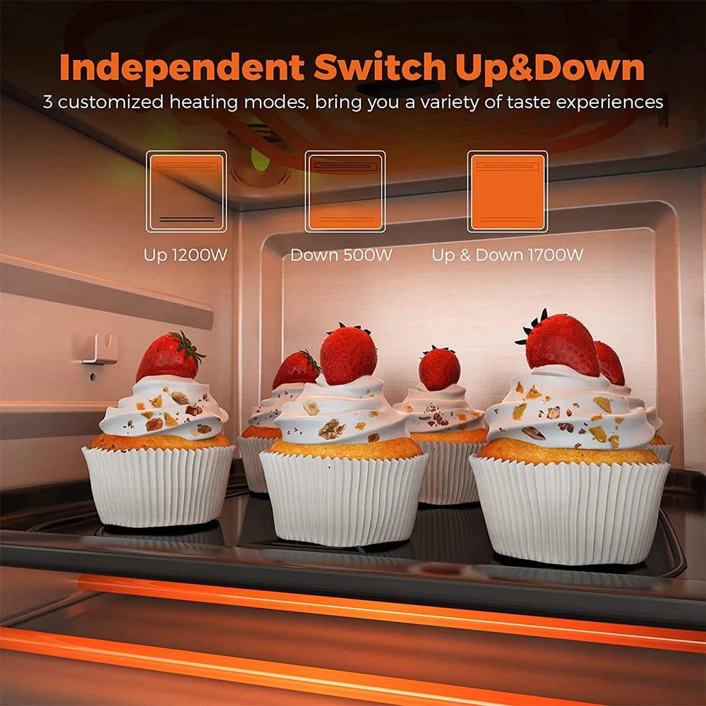 Stainless Steel 11-in-1 Air Fryer Oven 15L 1700W by HitMyNeed