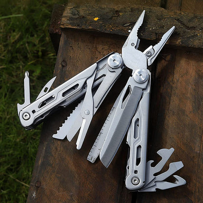 Stainless Steel 14-in-1 Folding Multi-Tool Pliers black-s by HitMyNeed