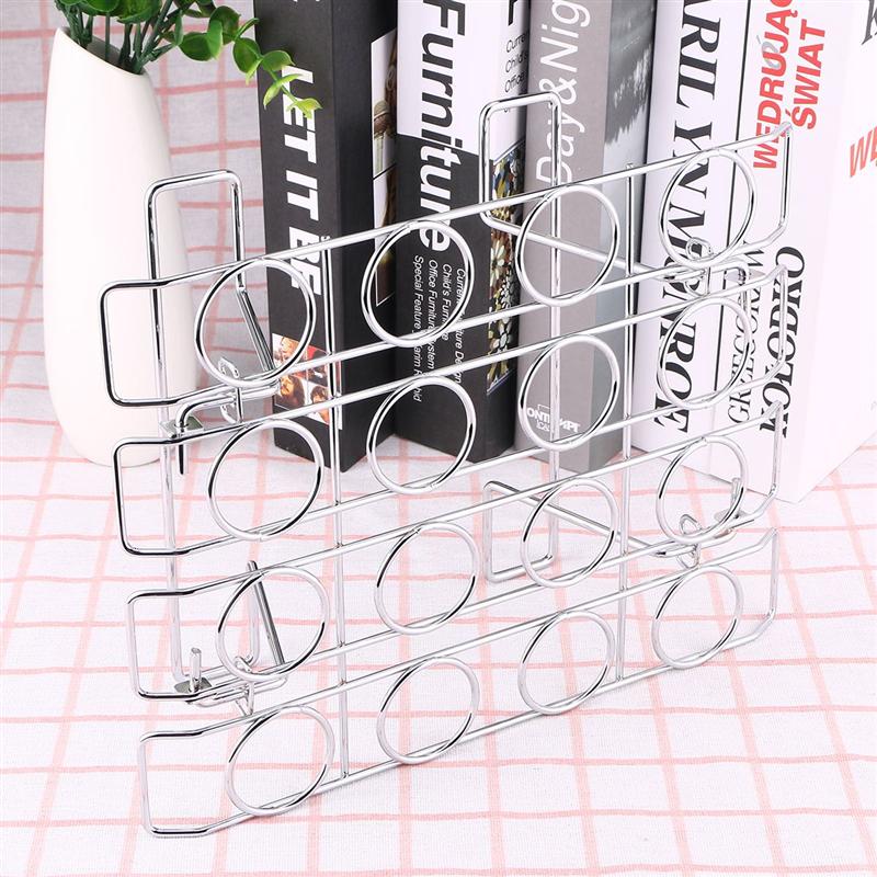 Stainless Steel 16-Hole Ice Cream Cone Holder Rack by HitMyNeed