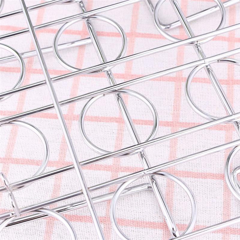 Stainless Steel 16-Hole Ice Cream Cone Holder Rack by HitMyNeed