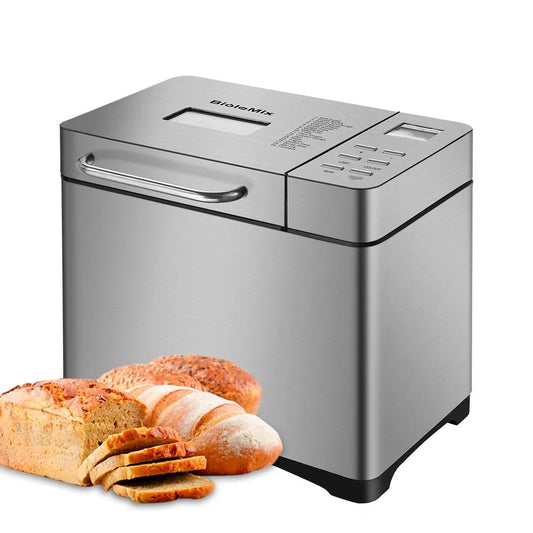 Stainless Steel 19-in-1 Automatic Bread Maker 1kg by HitMyNeed