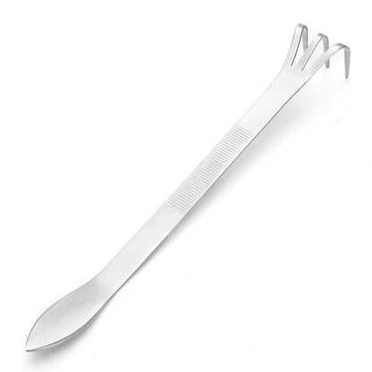 Stainless Steel 2-in-1 Bonsai Root Rake & Spade by HitMyNeed