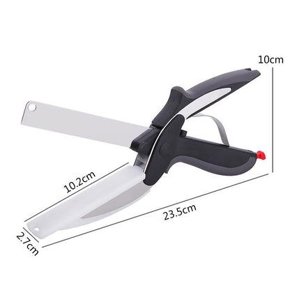 Stainless Steel 2-in-1 Kitchen Scissor Chopper by HitMyNeed