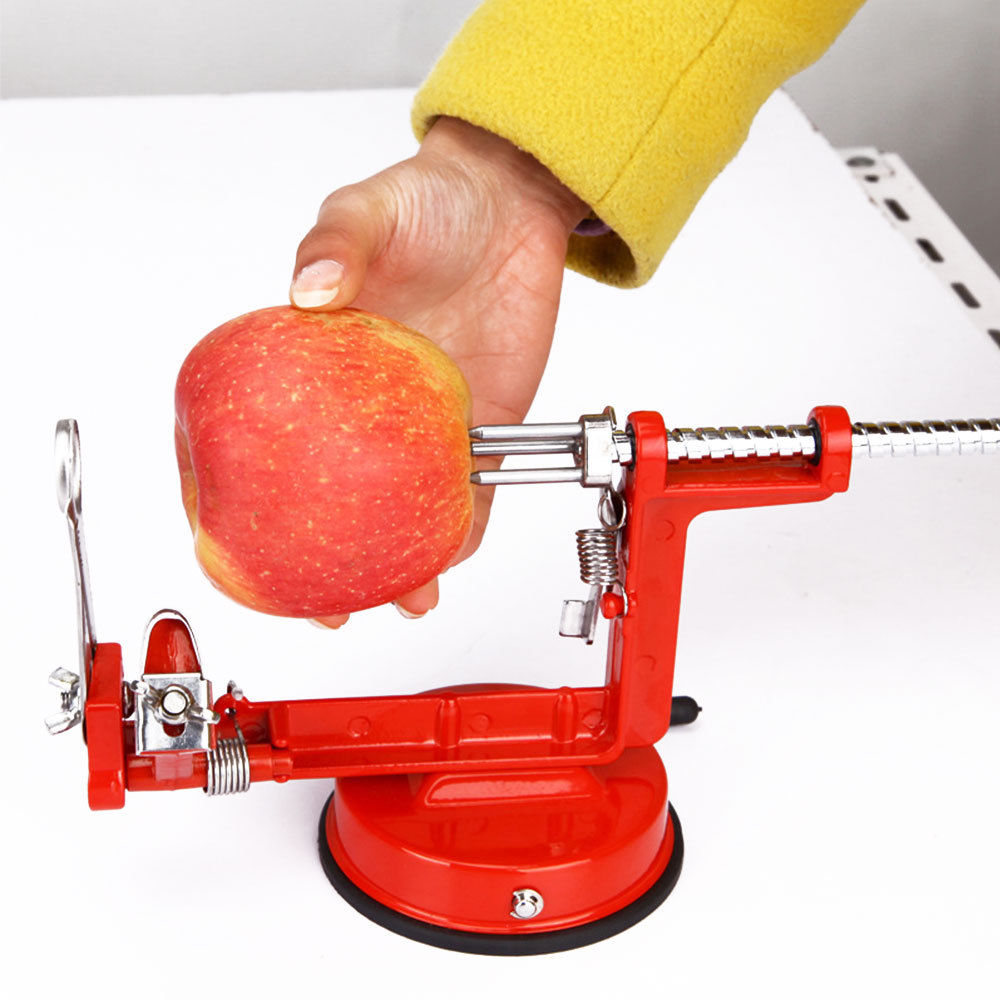Stainless Steel 3-in-1 Apple Peeler, Corer & Slicer by HitMyNeed