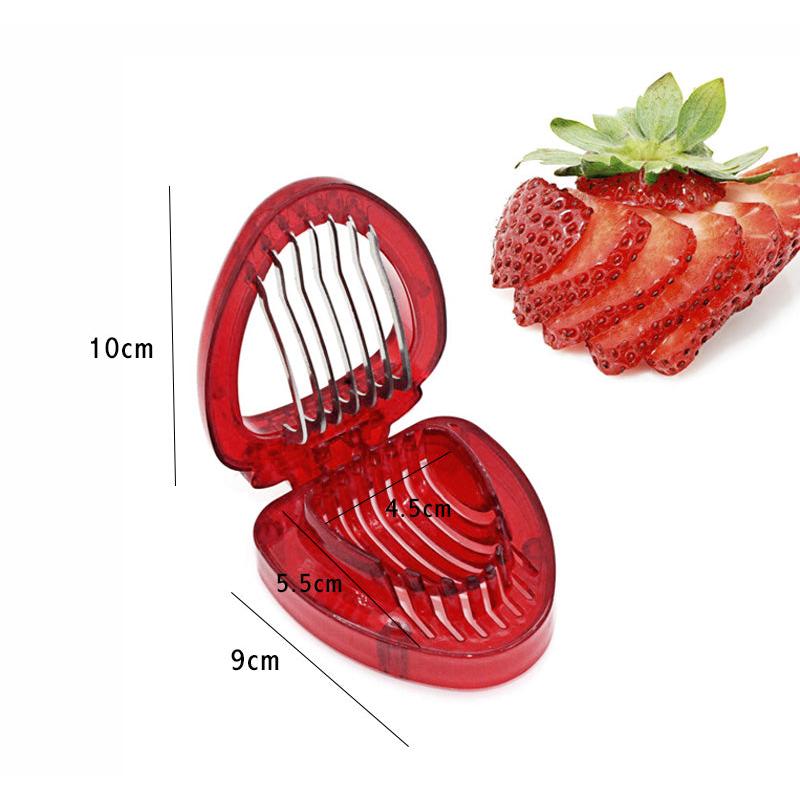 Stainless Steel 7-Blade Strawberry Slicer by HitMyNeed