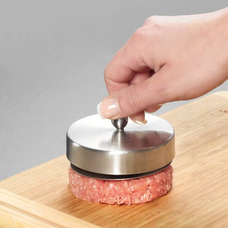 Stainless Steel Adjustable Burger Press by HitMyNeed