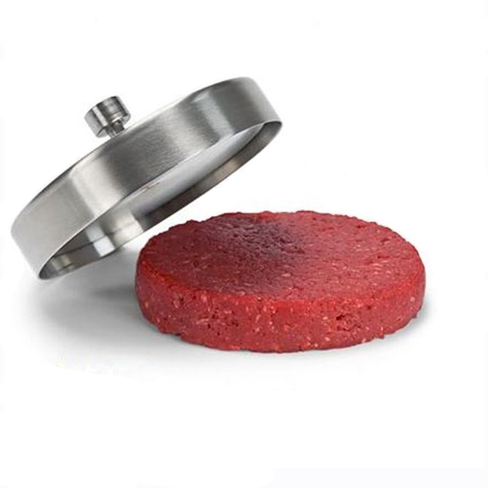 Stainless Steel Adjustable Burger Press by HitMyNeed