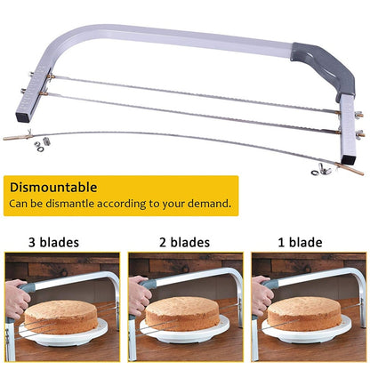 Stainless Steel Adjustable Cake Layer Cutter by HitMyNeed