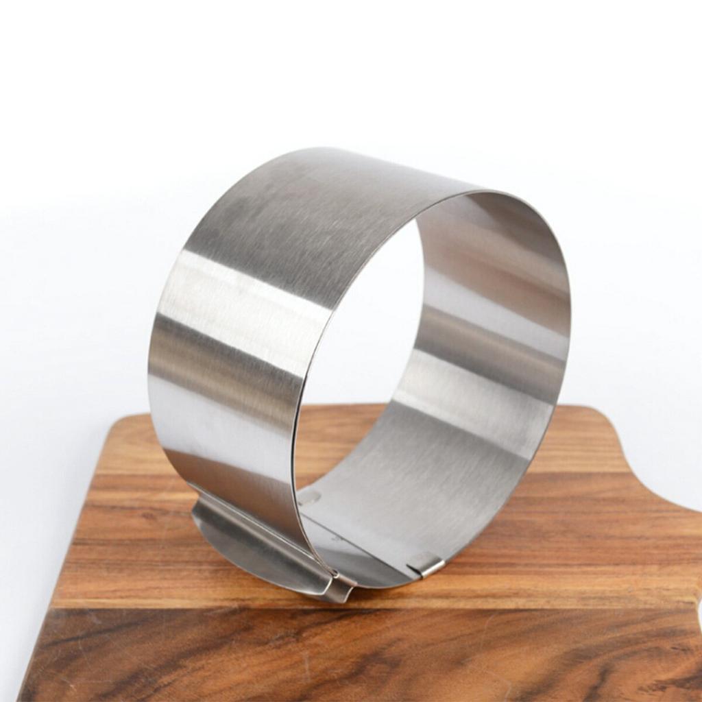 Stainless Steel Adjustable Cake Ring Mold by HitMyNeed