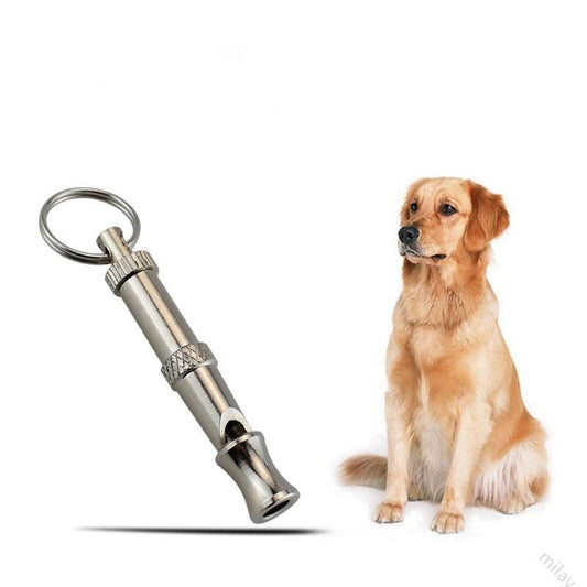 Stainless Steel Adjustable Dog Training Whistle by HitMyNeed