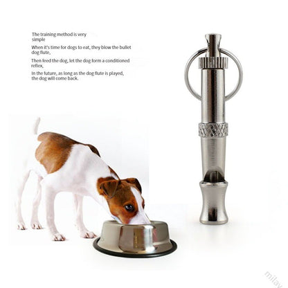 Stainless Steel Adjustable Dog Training Whistle by HitMyNeed