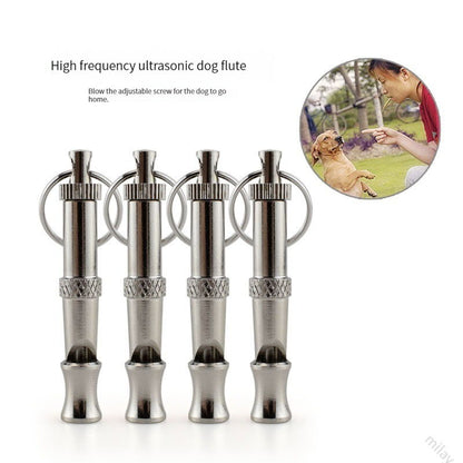 Stainless Steel Adjustable Dog Training Whistle by HitMyNeed