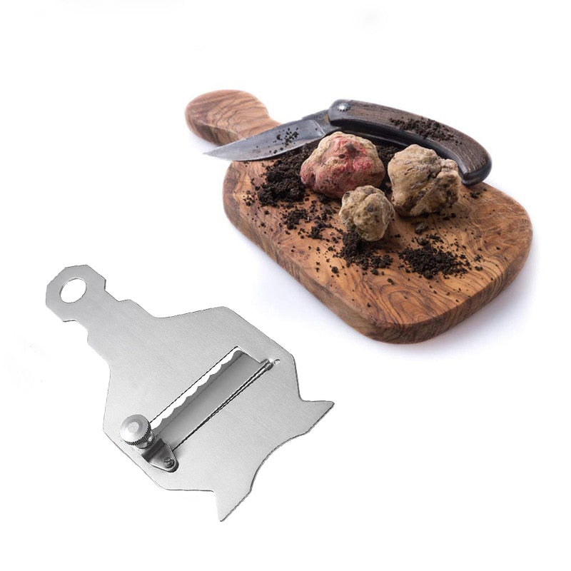 Stainless Steel Adjustable Truffle Slicer by HitMyNeed