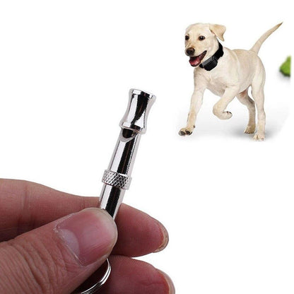 Stainless Steel Adjustable Ultrasonic Dog Whistle by HitMyNeed