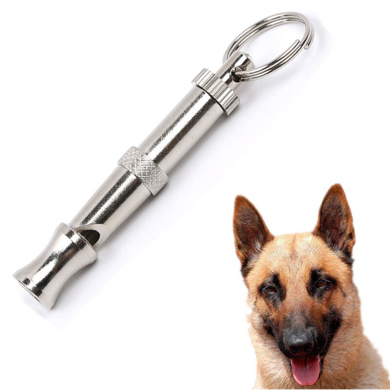 Stainless Steel Adjustable Ultrasonic Dog Whistle by HitMyNeed