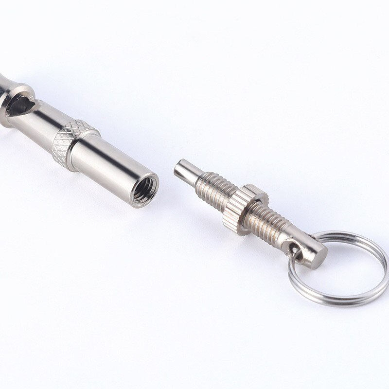 Stainless Steel Adjustable Ultrasonic Dog Whistle by HitMyNeed