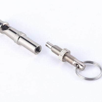 Stainless Steel Adjustable Ultrasonic Dog Whistle by HitMyNeed