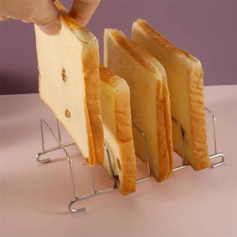 Stainless Steel Air Fryer Toast Caddy Rack by HitMyNeed
