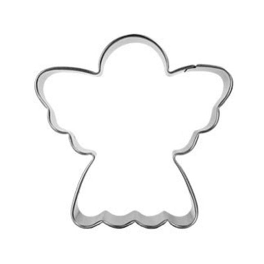 Stainless Steel Angel Cookie Cutter 7.5cm by HitMyNeed