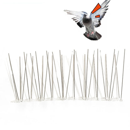 Stainless Steel Anti Bird Spikes 25cm Strip by HitMyNeed