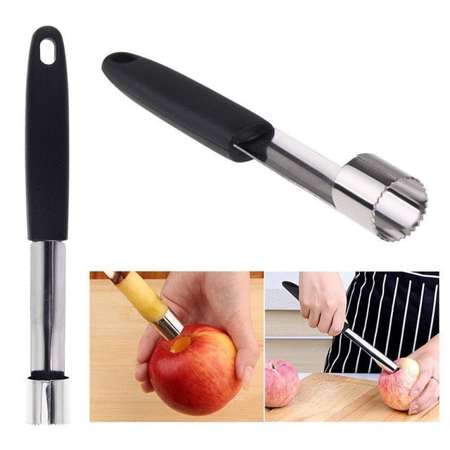 Stainless Steel Apple Core Remover with Comfort Grip by HitMyNeed